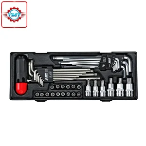 Bộ lục giác và đầu khẩu lục giác 40 chi tiết JTC K1401