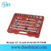 Bộ tuýp 1/2 12 cạnh 24 chi tiết JTC T424B 2 Bộ tuýp 1/2 12 cạnh 24 chi tiết JTC T424B