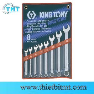 Bộ tuýp 8 cái hệ mét 10-22mm Kingtony 1208MR