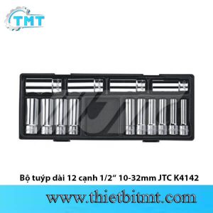 Bộ tuýp dài 12 cạnh 1/2 10-32mm JTC K4142