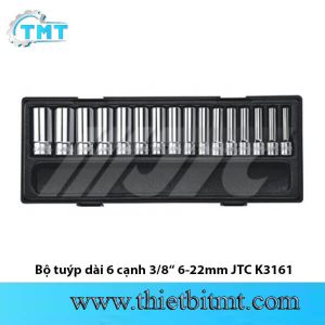 Bộ tuýp dài 6 cạnh 3/8 6-22mm JTC K3161