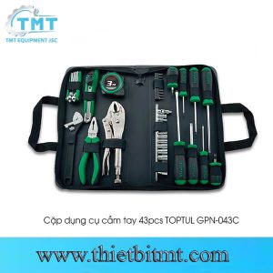 Cặp dụng cụ cầm tay 43pcs TOPTUL GPN-043C