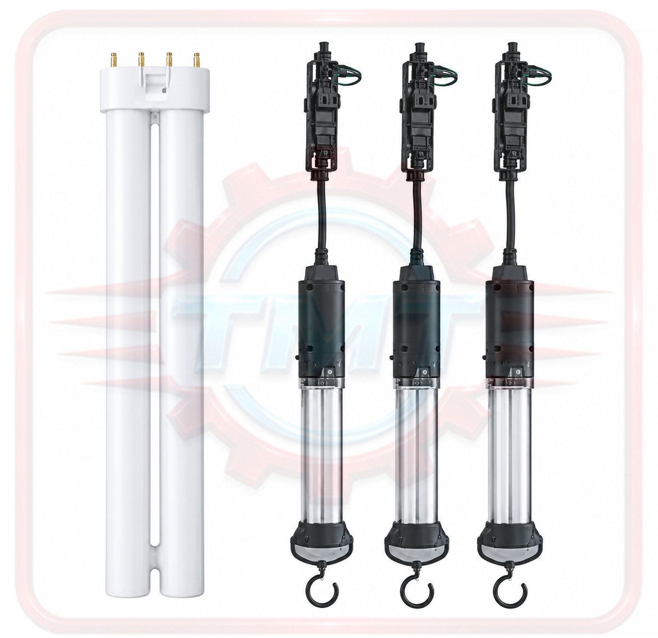 Cuộn dây điện tự rút SLR-15N 10 Bóng đèn soi gầm, bóng đèn neon, PLL-18W, CL-18, công suất 18W