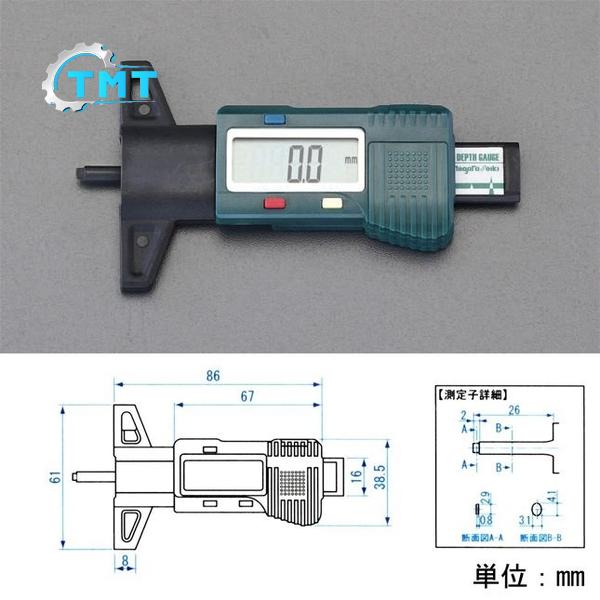 dmd-25g Thước đo độ sâu gai lốp DMD-25G