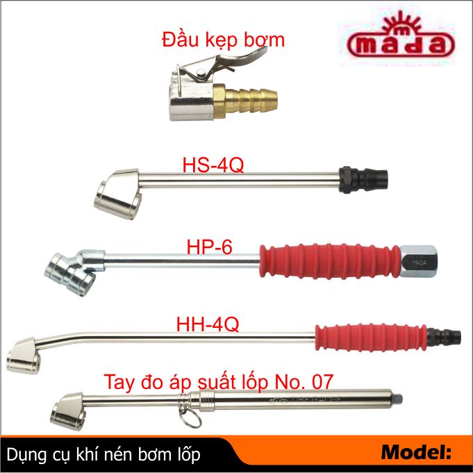 Tay bơm hơi, tay bơm lốp, thiết bị dụng cụ bơm lốp