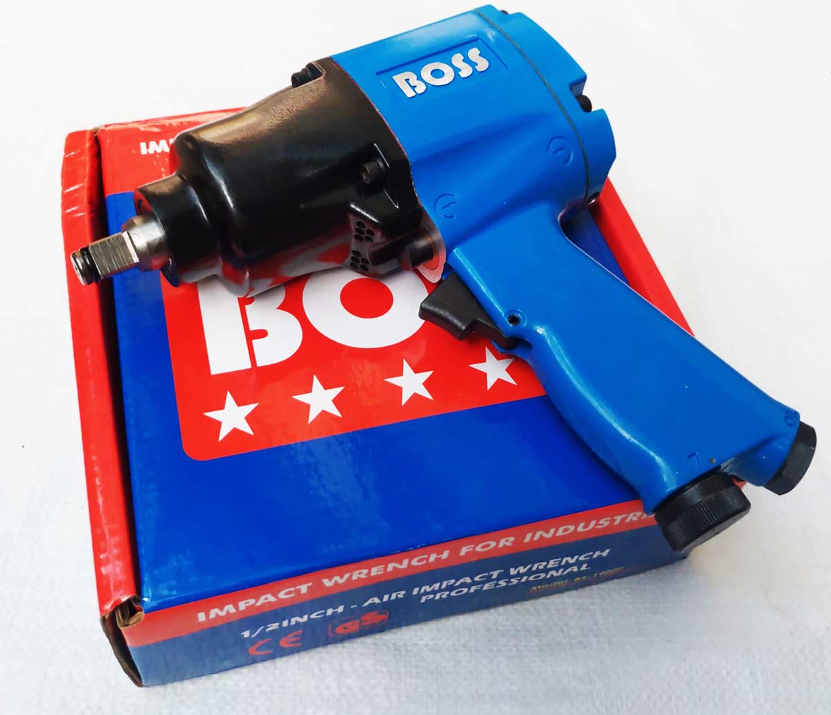 Sung van bu long, Súng vặn bulong BOSS, Súng xiết bulong BOSS, Dụng cụ vặn bulong,Súng tháo mở ốc hơi, Súng vặn mở hơi, Dụng cụ sửa chữa bằng khí nén, Dụng cụ khí nén, súng bắn mở ốc bulong tắc kê hơi