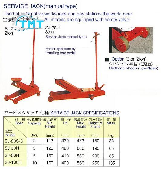 Kích cá sấu Masada, Masada SJ-30H, kích cá sấu 3 tấn,