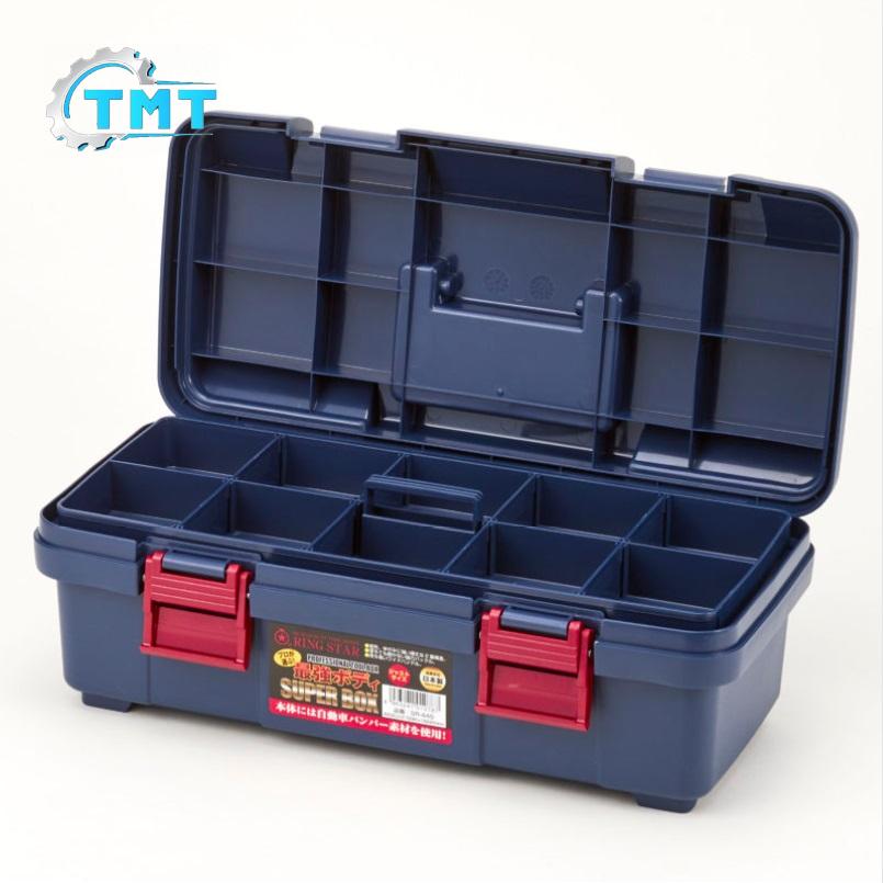 Hộp nhựa với khay chia đồ, khay đựng đồ bằng nhựa, SR-445, Ring Star SR-445