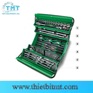 Tủ đồ nghề sách tay 62 chi tiết TOPTUL GCAZ0057