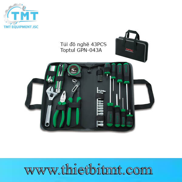 Túi đồ nghề 43 chi tiết Toptul GPN-043A