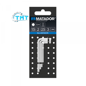 Bộ lục giác 4 chi tiết L-Key Matador 0440 9040