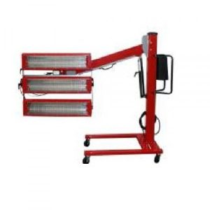 Đèn sấy hống ngoại sóng ngắn 3000W di động, 3 bóng