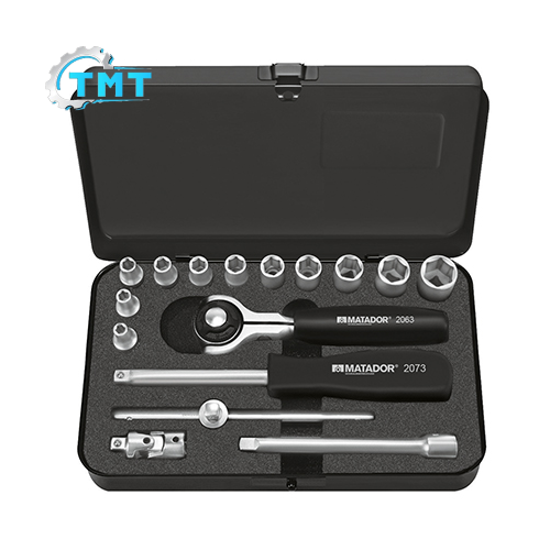 2115_9162_38fb5afa2fa748f3822b71b21daca80b_1024x1024 1/4'' Bộ tuýp lục giác hệ inch 16 chi tiết Matador 2115 9163