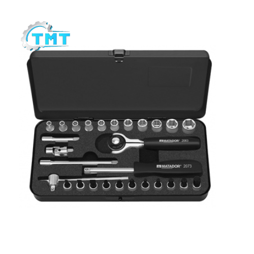 2135_9282_5288794daf8c40e4b63118363822d57a_1024x1024 1/4'' Bộ tuýp lục giác hệ inch 28 chi tiết Matador 2135 9283