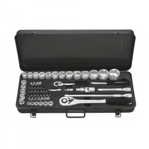 1/4'' + 1/2'' Bộ tuýp lục giác 61 chi tiết 4-32 mm Matador 4118 9230