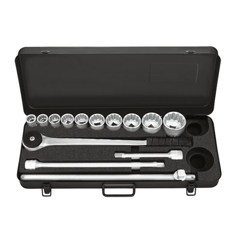 3/4'' Bộ tuýp bông 14 chi tiết 22-50 mm Matador 5142 9141 1 3/4'' Bộ tuýp bông 14 chi tiết 22-50 mm Matador 5142 9141
