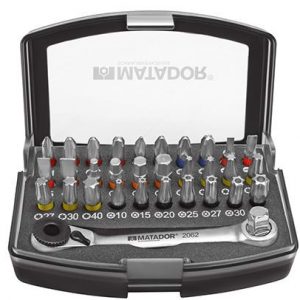 Bộ đầu vít đa năng 31 chi tiết Matador 7052 0002