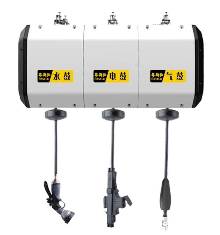 Cuộn Dây Tự Rút 3 Chức Năng (Điện - Hơi - Nước)