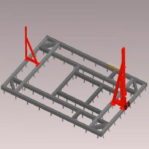 Bộ kéo nắn khung xe tai nạn kiểu chìm  và phụ kiện kết hợp