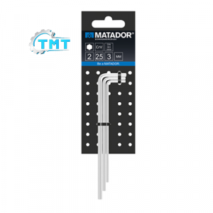 Bộ lục giác dài 3 chi tiết L-Key Matador 0441 9031