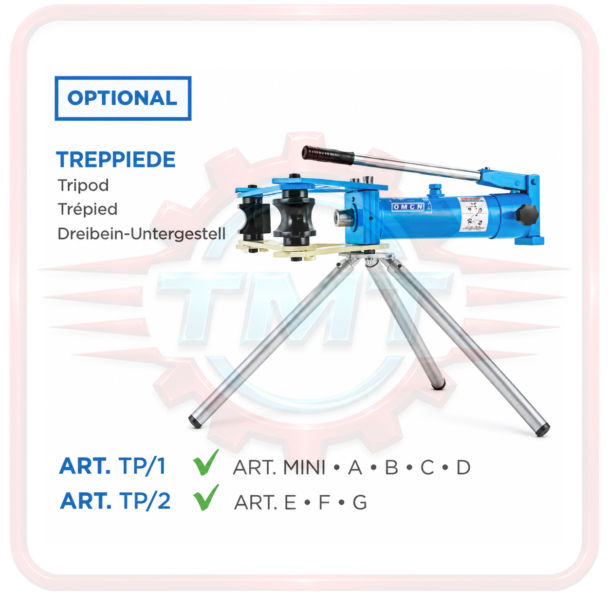 Máy Uốn Uống Thủy Lực OMCN - Ý T10 5 Máy Uốn Uống Thủy Lực OMCN - Ý T10 - Ảnh 3