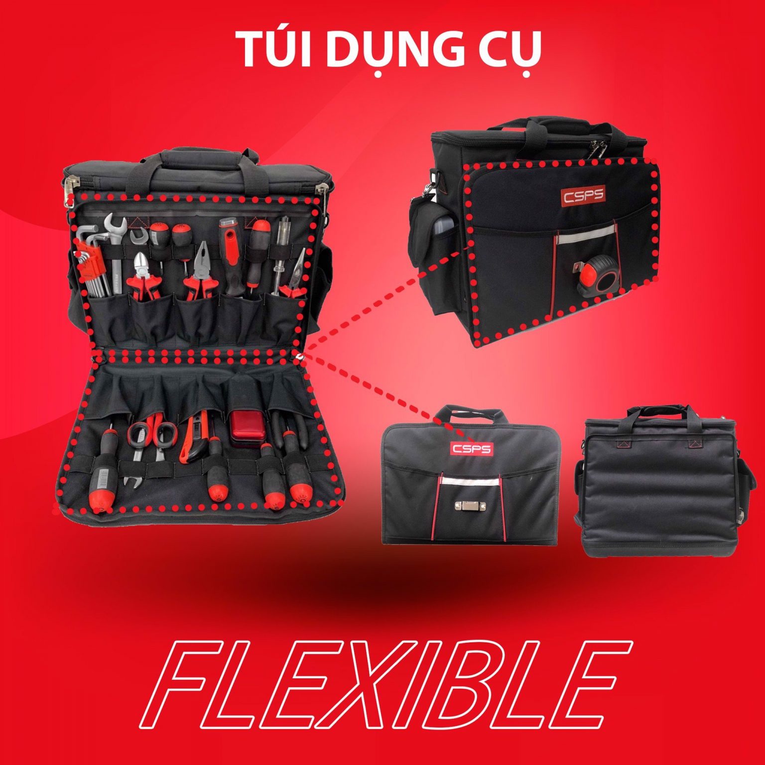 Túi dụng cụ 42cm