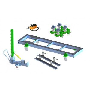 Bệ kéo nắn xe tại nạn kiểu nổi