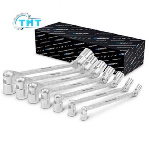 04300809 Bộ ống điếu hai đầu xoay 7mm MATADOR 0430 9070