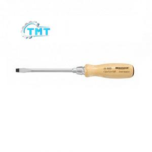 Tua vít đầu dẹp cán gỗ (Slot) Matador 0600