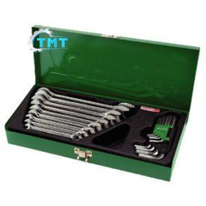 Bộ cờ lê 2 đầu vòng 18 món  và lục giác18 món Toptul GAAD1802