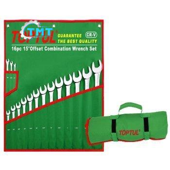 Bộ cờ lê vòng miệng bóng 14 món Toptul GAAA1407 Bộ cờ lê vòng miệng bóng 14 món Toptul GAAA1407