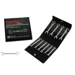 Bộ Cờ lê vòng miệng ngắn 10 món Toptul GBBA1001