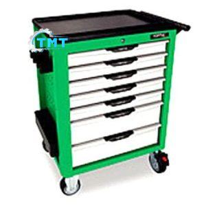 Bộ tủ dụng cụ 7 ngăn xanh 211 chi tiết Toptul GCAJ0062