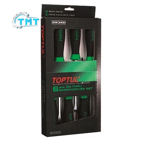 Bộ tua vít 6 món Toptul GAAE0605 Bộ tua vít 6 món Toptul GAAE0605
