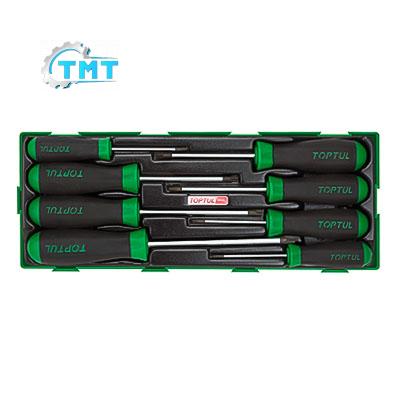 Bộ tua vít 8 món Toptul GTA08180 Bộ tua vít 8 món Toptul GTA08180