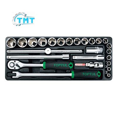 Bộ tuýp bông hệ inch 25PCS 1/2 Bộ tuýp bông hệ inch 25PCS 1/2