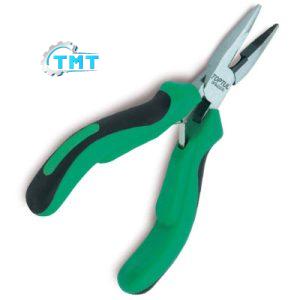 Kìm điện mũi dài màu xanh Toptul DFBJ2205 5