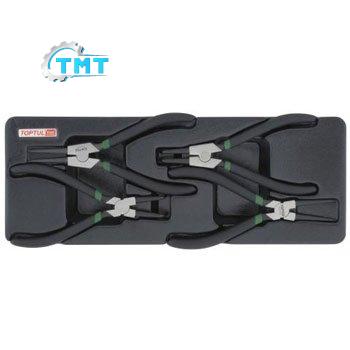 Bộ kìm phe 4 món Toptul GBAT0401 Bộ kìm phe 4 món Toptul GBAT0401