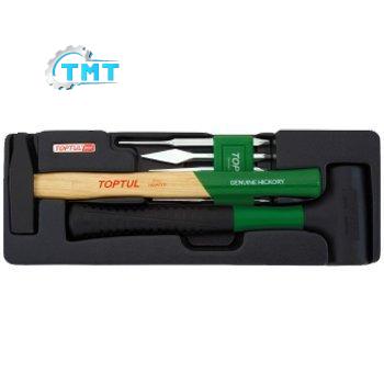 Bộ búa và đục 7 món Toptul GCAT0701 Bộ búa và đục 7 món Toptul GCAT0701