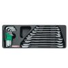 Bộ Cờ lê 2 đầu mở 6-24mm và lục giác Toptul GAAT1802