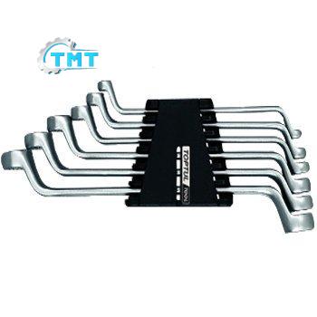 Bộ cờ lê 2 đầu vòng 75 độ 6 món Toptul GAAC0602 Bộ cờ lê 2 đầu vòng 75 độ 6 món Toptul GAAC0602