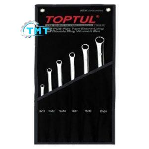Bộ cờ lê 2 đầu vòng dài mỏng 6 chi tiết Toptul GAAA0610