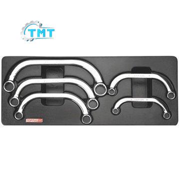 Bộ Cờ lê 2 đầu vòng nửa mặt trăng 10-22mm Toptul GAAT0503 Bộ Cờ lê 2 đầu vòng nửa mặt trăng 10-22mm Toptul GAAT0503