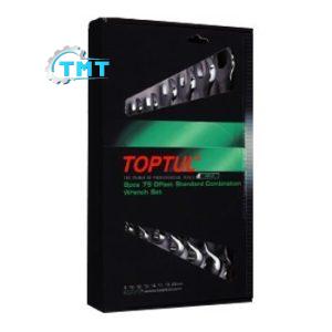 Bộ cờ lê vòng miệng 75 độ mờ 8 món Toptul GAAE0811