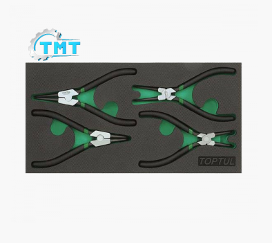 Bộ kìm 4 món Toptul GVA0406 Bộ kìm 4 món Toptul GVA0406