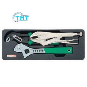 Bộ kìm, mỏ lết có điều chỉnh Toptul GBAT0301