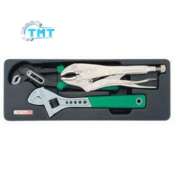Bộ kìm, mỏ lết có điều chỉnh Toptul GBAT0303 Bộ kìm, mỏ lết có điều chỉnh Toptul GBAT0303