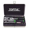 Bộ tuýp bông loại mờ 1/4" 32 món Toptul GCAD3202 2 Bộ tuýp bông loại mờ 1/4