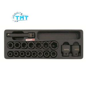 Bộ túyp đen 18 món Toptul GCAT1807