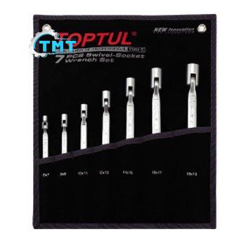 Bô tuýp điếu 7 chi tiết Toptul GAAA0704 Bô tuýp điếu 7 chi tiết Toptul GAAA0704